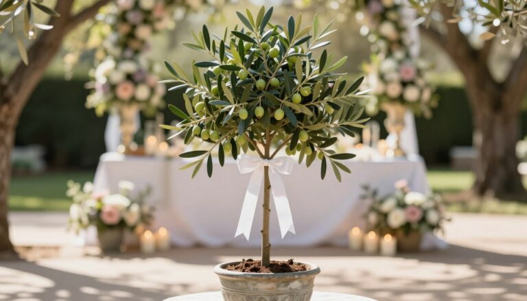 olivenbaum zur hochzeit