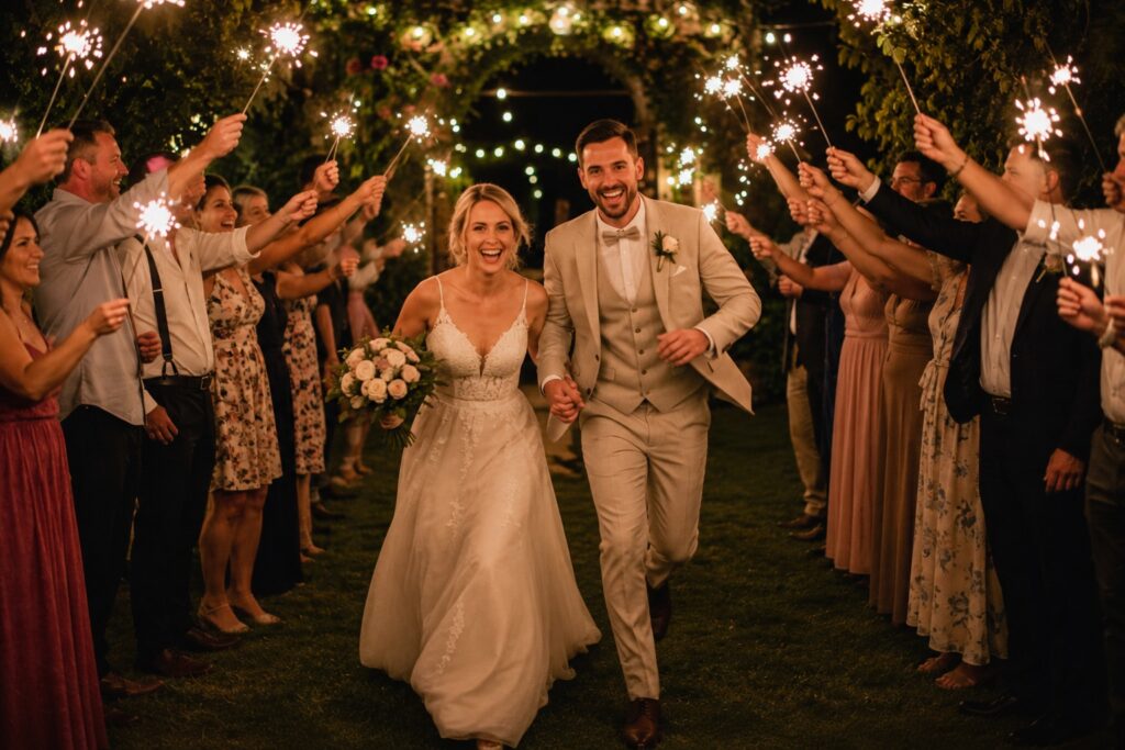 Wunderkerzen Hochzeit